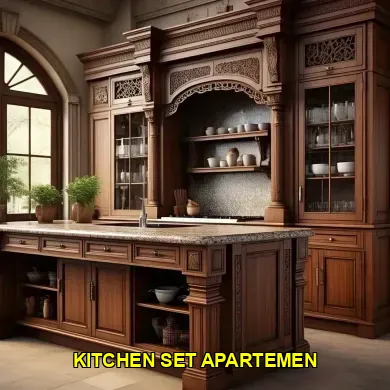 Inspirasi Kitchen Set Minimalis untuk Apartemen Studio Modern